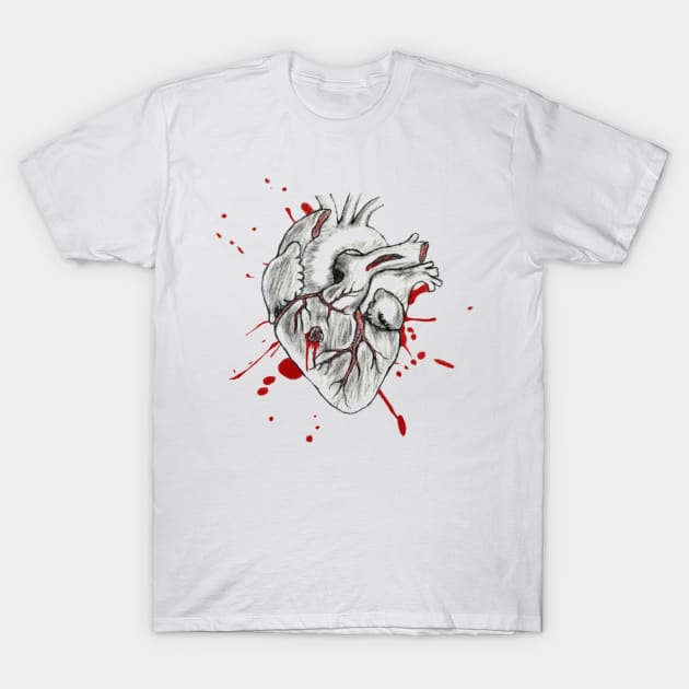Heart Failure T-Shirt by TheGingerBreadMan